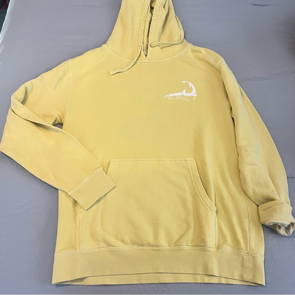 Yellow Cape Shark Hoodie